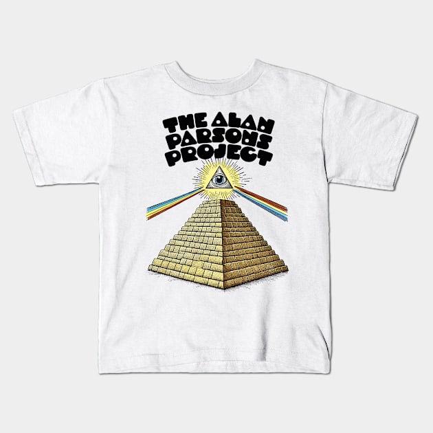 The Alan Parsons Project --- Psychedelic Fan Artwork Kids T-Shirt by unknown_pleasures